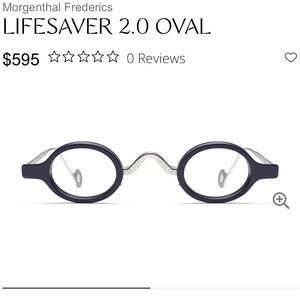 Morgenthal Frederics- Titanium Round Glasses